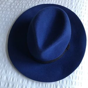 Blue Wool Maje Hat